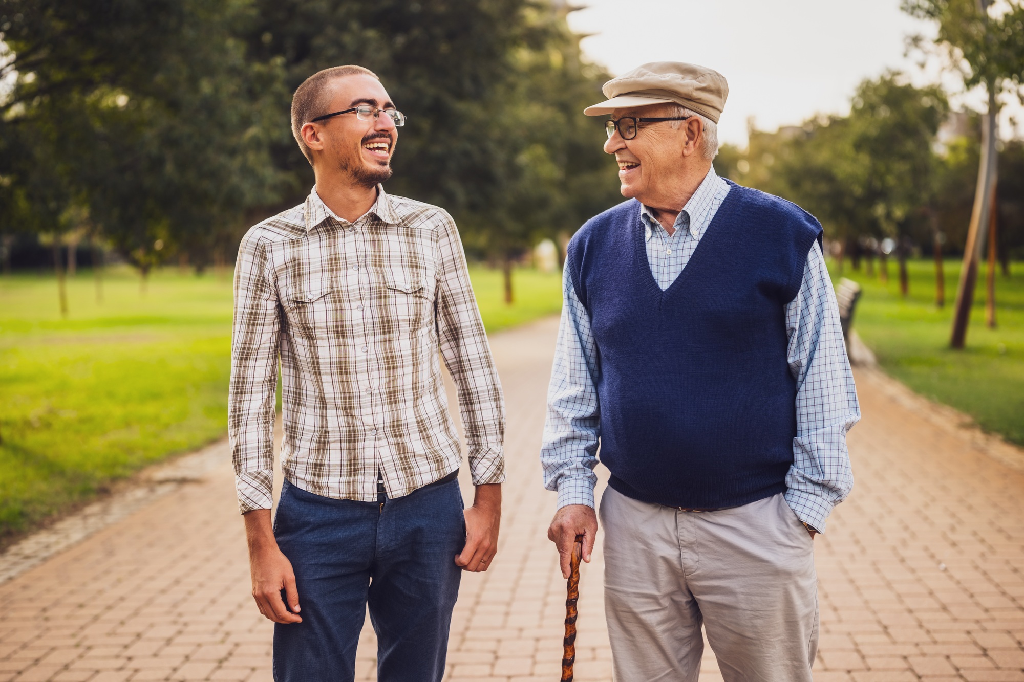 Grandpa and gradnson